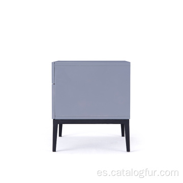 Mesita de noche barata muebles modernos de mesita de noche del dormitorio del gabinete de almacenamiento